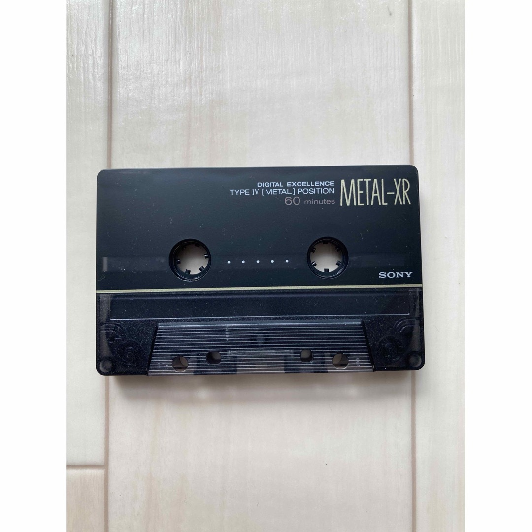 SONY(ソニー)のカセットテープ　SONY METAL-XR 60分　中古 スマホ/家電/カメラのオーディオ機器(その他)の商品写真