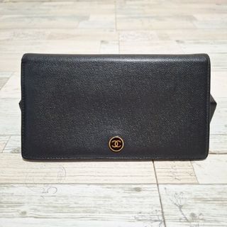 シャネル(CHANEL)の【限定値下げ】シャネル　CHANEL　長財布　革　ココボタン　ココマーク(財布)