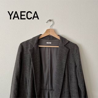 YAECA - ヤエカ YAECA コート ウールカシミヤ混カシュクールロングコート