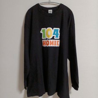 【即日発送】美品。104HOMIE プリントL/Sカットソー(Tシャツ/カットソー(七分/長袖))