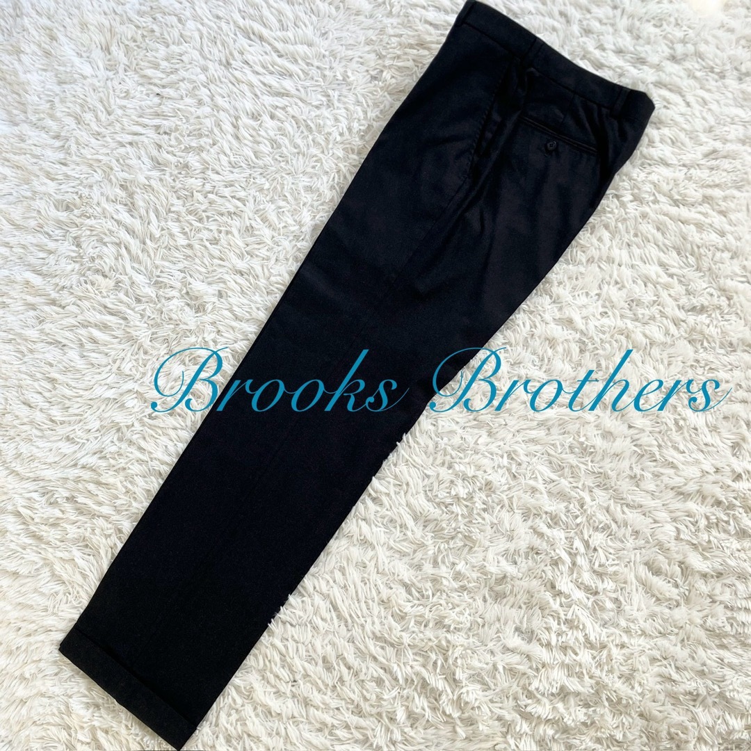 配送員設置 【クリーニング済】Brooks brothers ウールスラックス　グレー　31