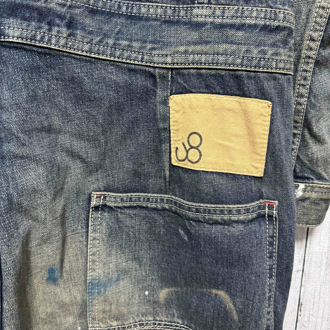 JOHNBULL - 美品!johnbull ユーズドペンキ加工デニム JOHNBULL - 美品!johnbull ユーズドペンキ加工デニム