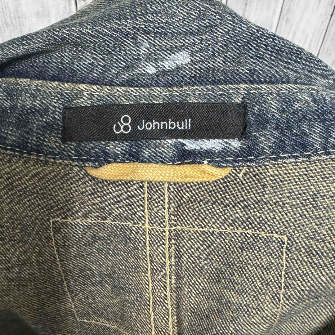 JOHNBULL - 美品!johnbull ユーズドペンキ加工デニム JOHNBULL - 美品!johnbull ユーズドペンキ加工デニム