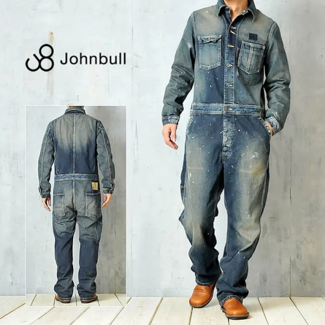 JOHNBULL - 美品!johnbull ユーズドペンキ加工デニム JOHNBULL - 美品!johnbull ユーズドペンキ加工デニム