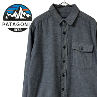 パタゴニア(patagonia)の【パタゴニア】ロングスリーブ オーガニックコットン100% シャツ S相当(シャツ)