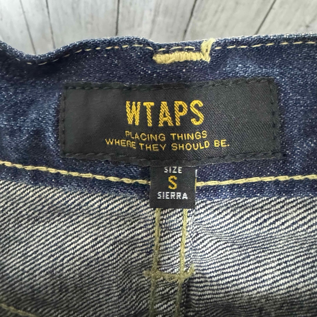 W)taps(ダブルタップス)の美品！WTAPS ユーズド加工デニム！日本製！雰囲気◎ メンズのパンツ(デニム/ジーンズ)の商品写真