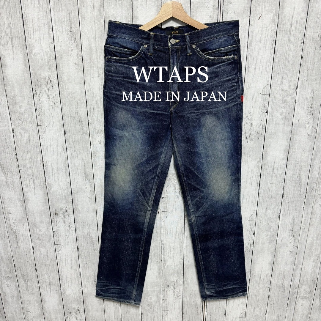 W)taps(ダブルタップス)の美品！WTAPS ユーズド加工デニム！日本製！雰囲気◎ メンズのパンツ(デニム/ジーンズ)の商品写真