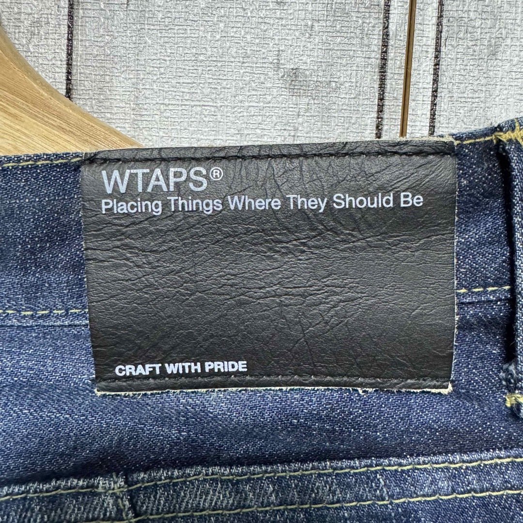 W)taps(ダブルタップス)の美品！WTAPS ユーズド加工デニム！日本製！雰囲気◎ メンズのパンツ(デニム/ジーンズ)の商品写真