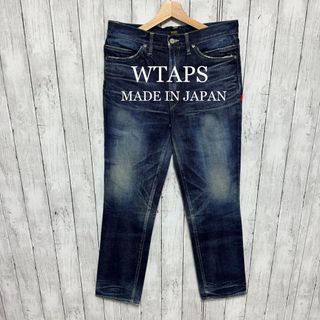 ダブルタップス(W)taps)の美品！WTAPS ユーズド加工デニム！日本製！雰囲気◎(デニム/ジーンズ)