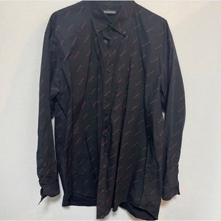 バレンシアガ(Balenciaga)のBALENCIAGA シャツ　オールオーバー 38(シャツ)