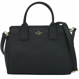 ケイトスペードニューヨーク(kate spade new york)の本物 ケイトスペード Kate Spade 2WAY ショルダーバッグ ハンドバッグ ポシェット レザー ブラック バッグ 中古(ショルダーバッグ)