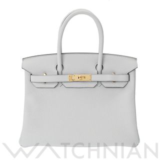 エルメス(Hermes)の未使用 エルメス HERMES レディース ハンドバッグ ブルーペール /ゴールド金具 トリヨンクレマンス(ハンドバッグ)