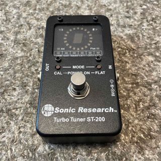 Sonic Research ST-200 ギター ベース ストロボチューナー(エフェクター)