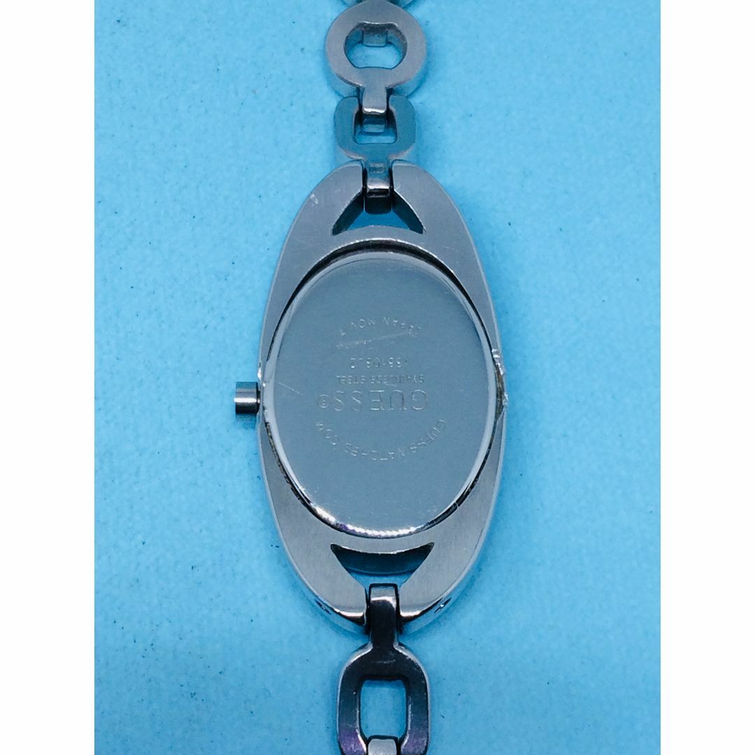 GUESS(ゲス)のE11）気品の2針(*'▽')ゲス・GUESS電池交換シルバーブレスウォッチ レディースのファッション小物(腕時計)の商品写真