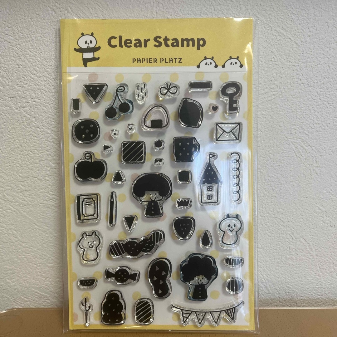 Clear Stamp クリアスタンプ ハンドメイドの文具/ステーショナリー(はんこ)の商品写真