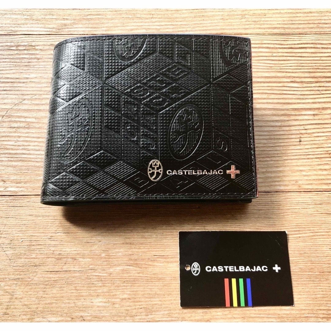 CASTELBAJAC(カステルバジャック)の限定激安最終‼️売り尽くし価格‼️カステルバジャック　二つ折り財布　新品未使用品 メンズのファッション小物(折り財布)の商品写真