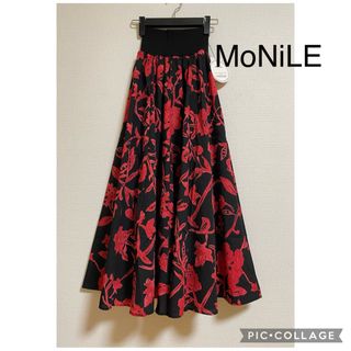 SCOT CLUB - 【新品】MoNiLE モニーレ ウエストリブ ティアード