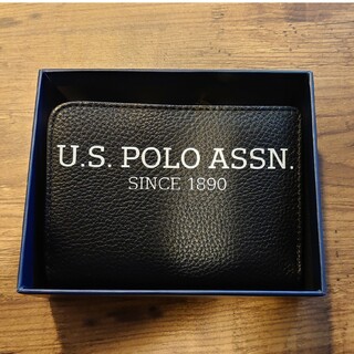 ユーエスポロアッスン(U.S. POLO ASSN.)のU.S. POLO ASSN 三つ折り財布(黒)(折り財布)