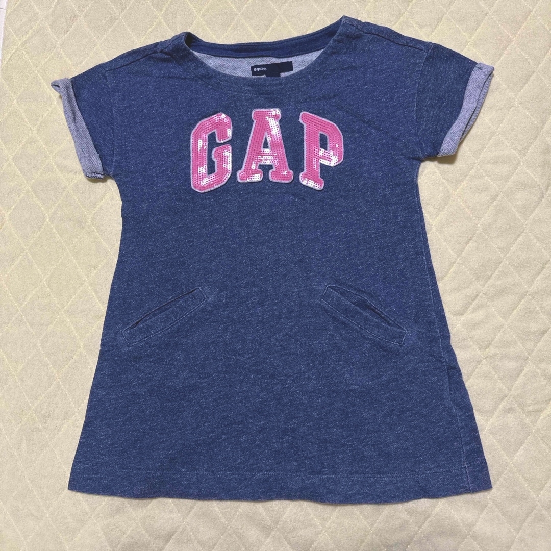 GAP Kids(ギャップキッズ)のgap ワンピース　110 キッズ/ベビー/マタニティのキッズ服女の子用(90cm~)(ワンピース)の商品写真