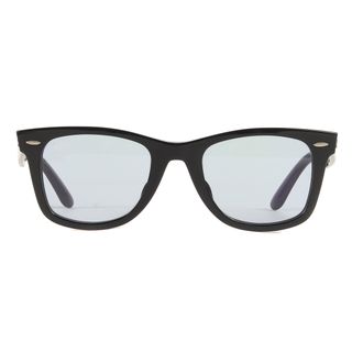 レイバン(Ray-Ban)のRay Ban レイバン カラーレンズ ウェイファーラー サングラス WAYFARER RB2140-F 901/64 眼鏡 メガネ アイウェア ブラック ブルーレンズ 50□22 150 イタリア製 【メンズ】【中古】(サングラス/メガネ)