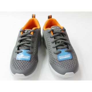 スケッチャーズ(SKECHERS)の【値下げ!】新品・未使用品♪スケッチャーズ/SKECHERS♪19.5cm スニーカー/シューズ/靴 グレー×オレンジ 子供 キッズ kids 女の子 春夏秋冬 039032 shoes(スニーカー)