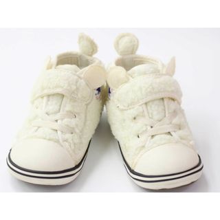 コンバース(CONVERSE)の【値下げ!】◇コンバース/CONVERSE◇15cm スニーカー/シューズ/靴 オフホワイト【中古】子供 キッズ kids 男の子 女の子 秋冬 120132 shoes(スニーカー)