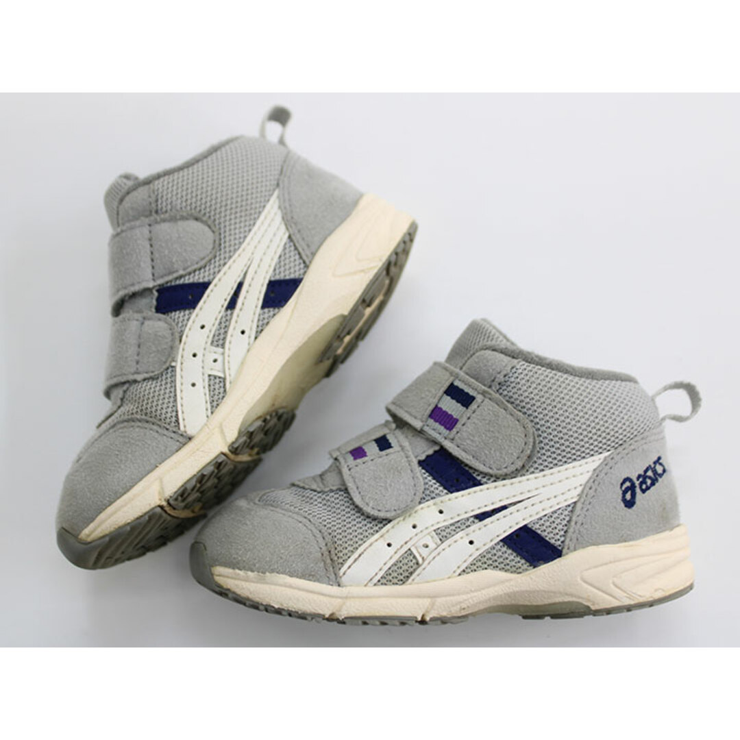 asics(アシックス)の【値下げ!】▲アシックス/asics▲14.5cm スニーカー/シューズ/靴 グレー【中古】子供 キッズ kids 男の子 女の子 春夏秋冬 311132 shoes キッズ/ベビー/マタニティのキッズ靴/シューズ(15cm~)(スニーカー)の商品写真