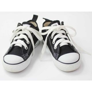 コンバース(CONVERSE)の【値下げ!】◇コンバース/CONVERSE◇15cm スニーカー/シューズ/靴 黒×白 オールスター【中古】子供 キッズ kids 男の子 女の子 春夏秋冬 120132 shoes(スニーカー)