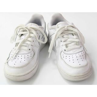 ナイキ(NIKE)の◇ナイキ/NIKE◇17cm スニーカー/スポーツシューズ/運動靴 白 フォース1【中古】子供 キッズ kids 男の子 女の子 春夏秋冬 shoes 121042(スニーカー)