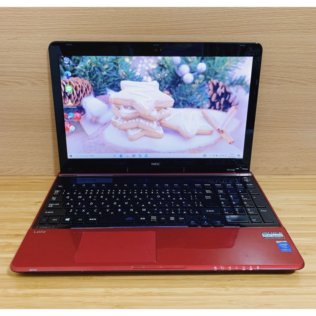 カメラ付PC✨ノートパソコン　人気のNEC✨ Blu-ray✨初心者向け✨美品 スマホ/家電/カメラのPC/タブレット(ノートPC)の商品写真