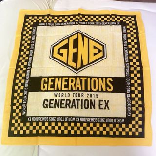 ジェネレーションズ(GENERATIONS)のGENERATIONS バンダナ(ミュージシャン)