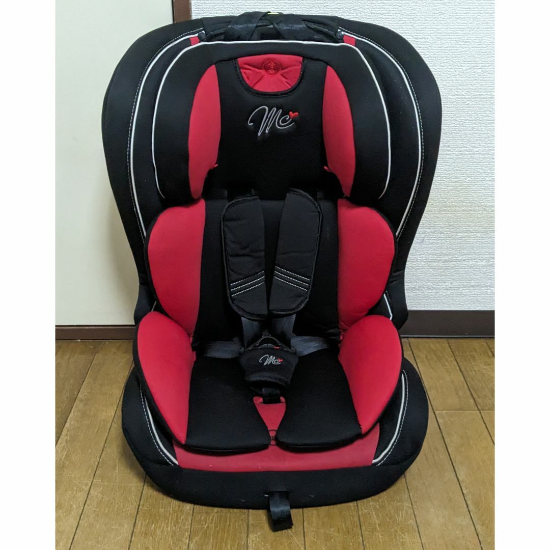 西松屋(ニシマツヤ)の西松屋 MC-FIX ISOFIX ジュニアシート エムシーフィックス 洗濯済み キッズ/ベビー/マタニティの外出/移動用品(自動車用チャイルドシート本体)の商品写真