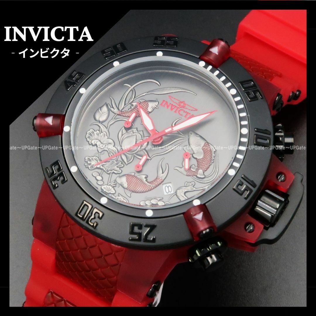 INVICTA(インビクタ)の鯉デザイン★Exclusive★人気 INVICTA Subaqua 26564 メンズの時計(腕時計(アナログ))の商品写真