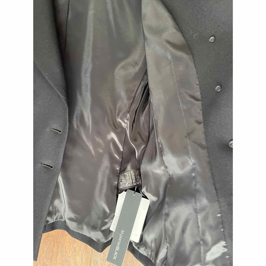 M-premier(エムプルミエ)のM-premier BLACK 新品ジャケットパールボタン レディースのジャケット/アウター(テーラードジャケット)の商品写真