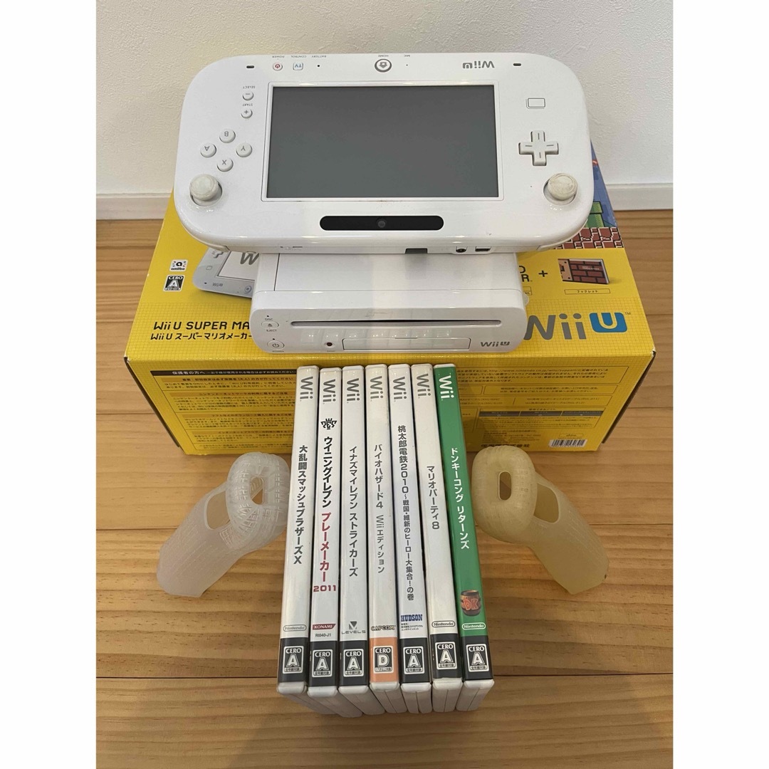 Wii U - Nintendo Wii U 32GB 本体➕Wiiソフト7本の通販 by エツエツ's