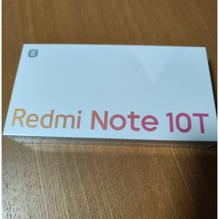 シャオミ(Xiaomi)のXiaomi スマートフォン REDMI NOTE 10T レイクブルー(スマートフォン本体)