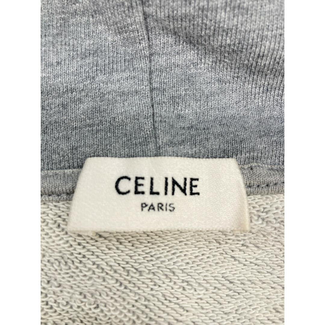 celine(セリーヌ)のセリーヌ グレー 2Y588670Q スタッズ付き プルオーバーフーディ M メンズのトップス(その他)の商品写真