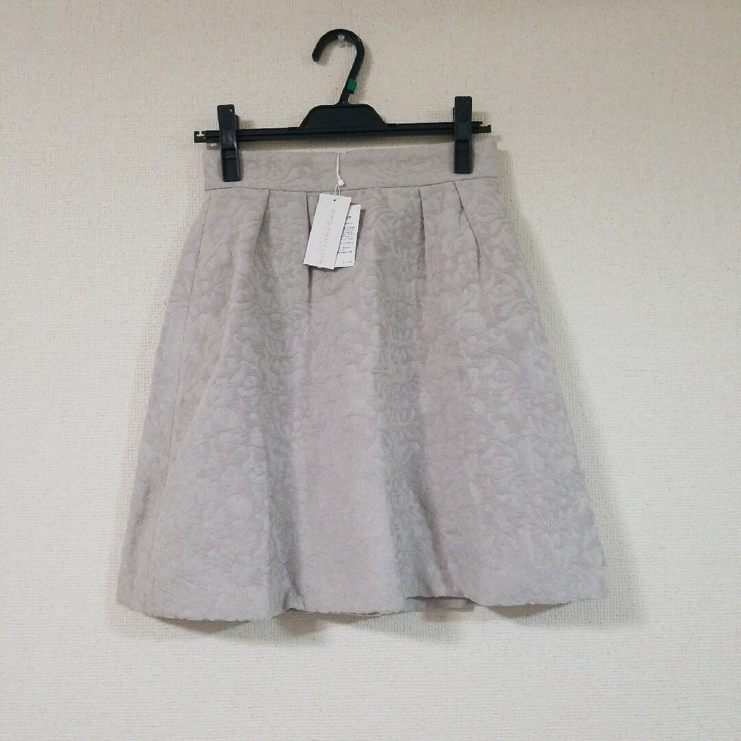 PROPORTION BODY DRESSING(プロポーションボディドレッシング)の新品 モールフラワージャガードスカート PROPORTION BODY DRES レディースのスカート(ひざ丈スカート)の商品写真