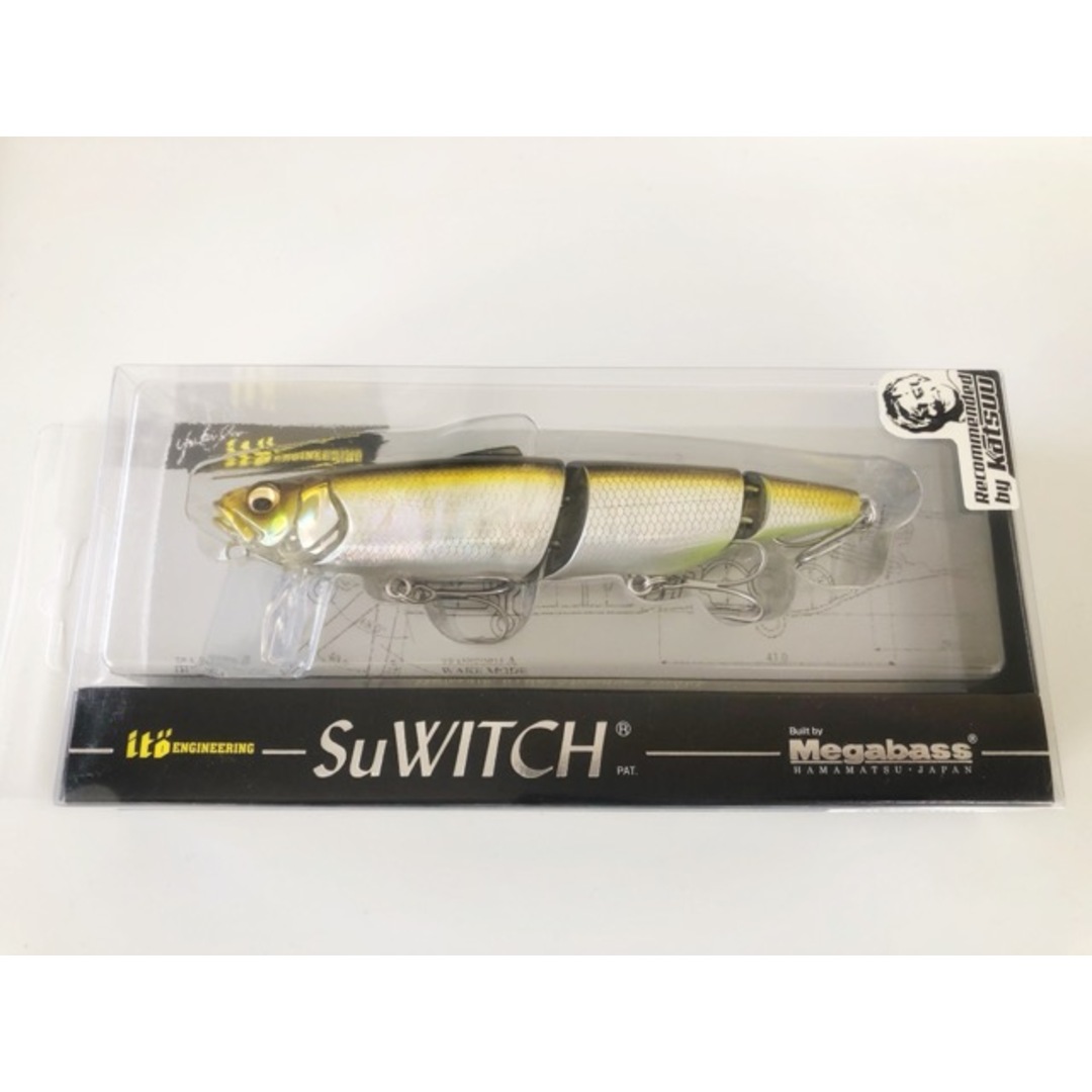 Megabass(メガバス)のMegabass メガバス/SuWITCH スウィッチ/GG TENNESSEE SHAD GGテネシーシャッド【A70527-007】　 スポーツ/アウトドアのフィッシング(ルアー用品)の商品写真