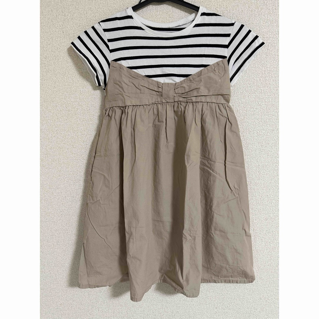 ベルメゾン(ベルメゾン)のベルメゾン　ワンピース　130 キッズ/ベビー/マタニティのキッズ服女の子用(90cm~)(ワンピース)の商品写真