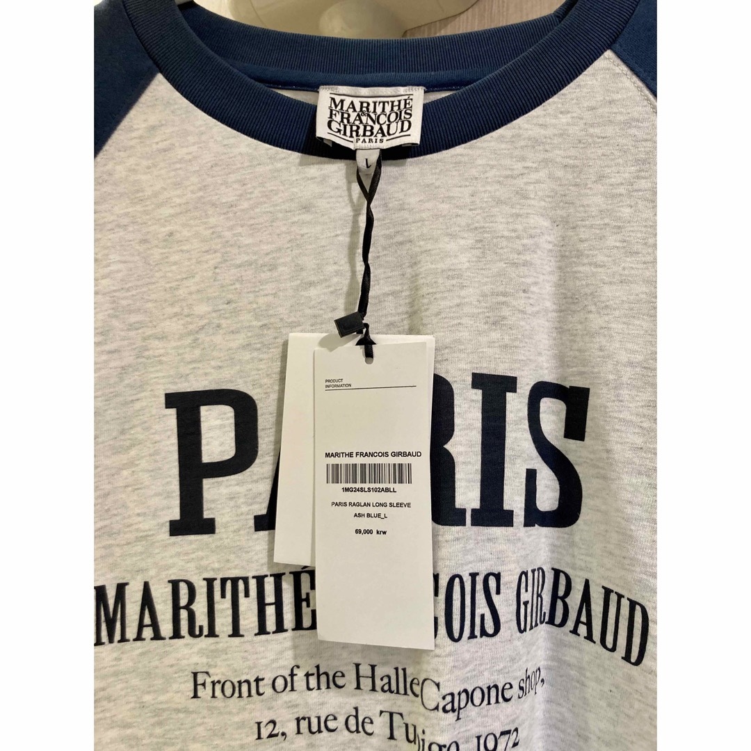 MARITHE + FRANCOIS GIRBAUD(マリテフランソワジルボー)のMARITHE FRANCOIS GIRBAUD ラグランTシャツ メンズのトップス(Tシャツ/カットソー(半袖/袖なし))の商品写真