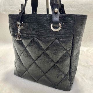 シャネル(CHANEL)のCHANEL パリビアリッツトートPM トートバッグ  コーティングキャンバス(トートバッグ)