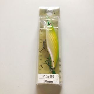 メガバス(Megabass)のMegabass メガバス/GREAT HUNTING50  FLATSIDE(F) グレートハンティング50 フラットサイド(F)/GHOST PEARL LIME【A70549-007】(ルアー用品)