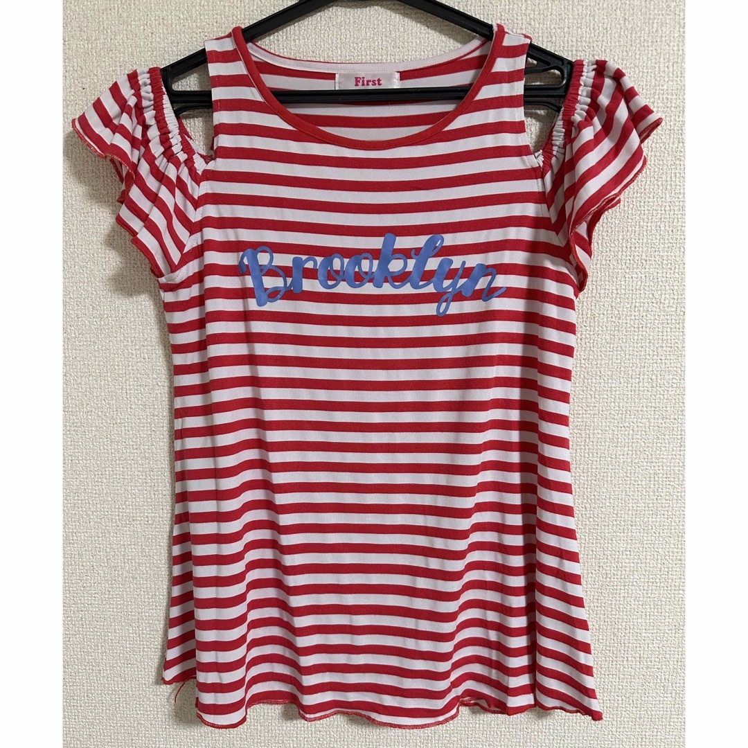 INGNI First(イングファースト)のFirst  半袖　トップス　160 キッズ/ベビー/マタニティのキッズ服女の子用(90cm~)(Tシャツ/カットソー)の商品写真