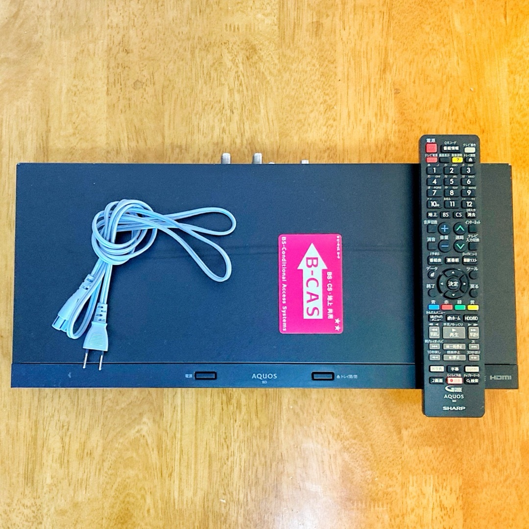 海外輸入商品 SHARP シャープ ブルーレイレコーダー HDD 1TB 2 海外輸入商品 SHARP シャープ ブルーレイレコーダー HDD 1TB 2