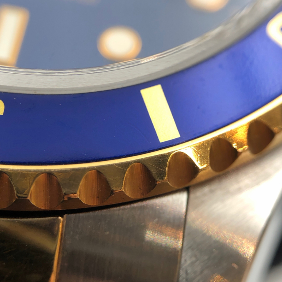 ROLEX(ロレックス)の　ロレックス ROLEX サブマリーナー デイト 16613 T番 ブルー ステンレススチール、イエローゴールド メンズ 腕時計 メンズの時計(その他)の商品写真