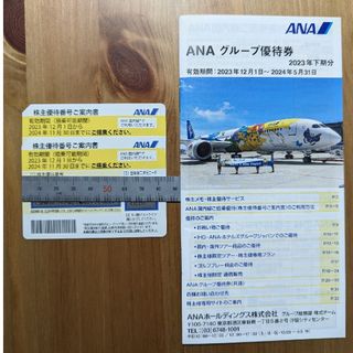 エーエヌエー(ゼンニッポンクウユ)(ANA(全日本空輸))のANA 株主優待番号ご案内書 2枚(その他)