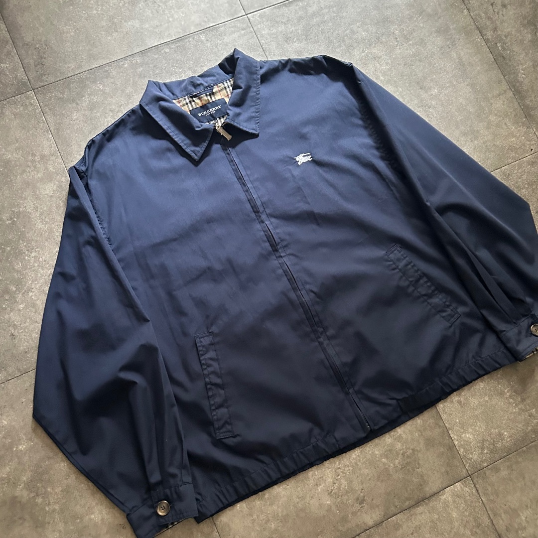 BURBERRY - バーバリー スウィングトップ/ブルゾン ネイビー XL