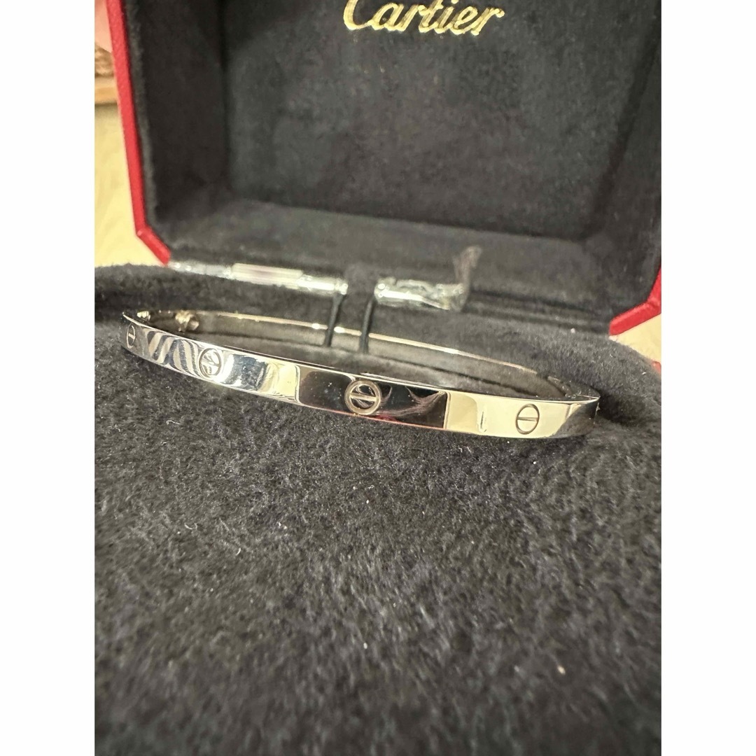 Cartier(カルティエ)の【付属品完備】LOVE BRACELET SMALLMODEL WG スモール メンズのアクセサリー(ブレスレット)の商品写真