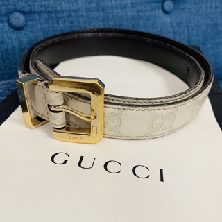 Gucci - グッチ GUCCI ベルト レディース ブランド レザー ブラック